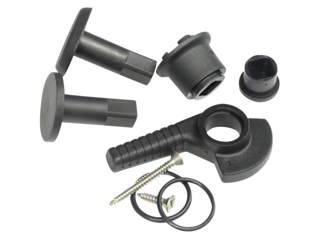 Lewmar, handle kit black left small for flush 3G hatches (360255992)