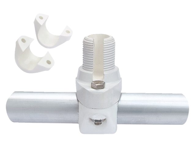 Glomex, railmount, white (RA175)