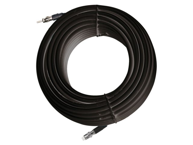 Glomex, coax cable low loss 50 ohms, 6 m, black (RA360/6)