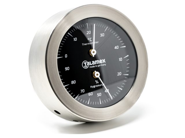 Talamex, barometer, stainless steel, 100 mm