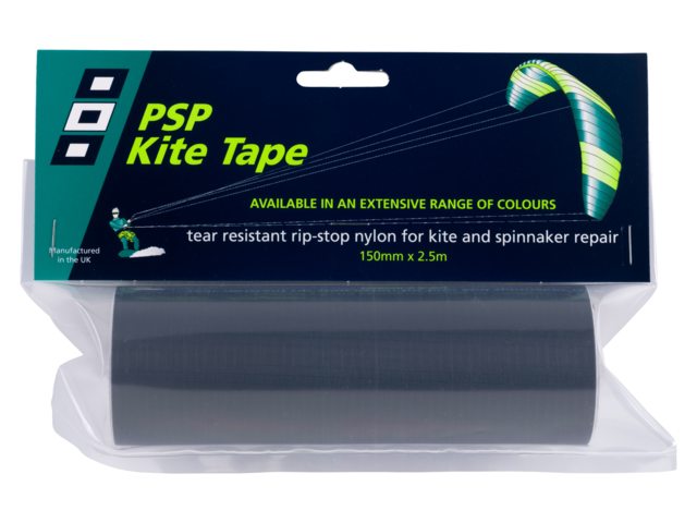 PSP, kite tape nylon ripstop, 150 mm x 2.5 m, charcoal (P019802099)