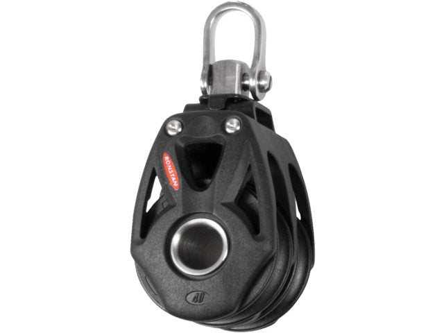 Ronstan, Series 40 kuličková Orbit kladka™, dvojitá, hlava se třmenem, RF48200