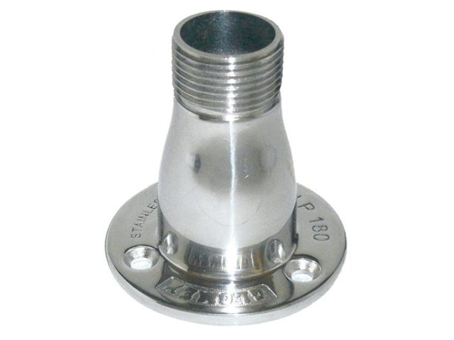 Glomex, deckmount stainless steel 1" (PRM180)