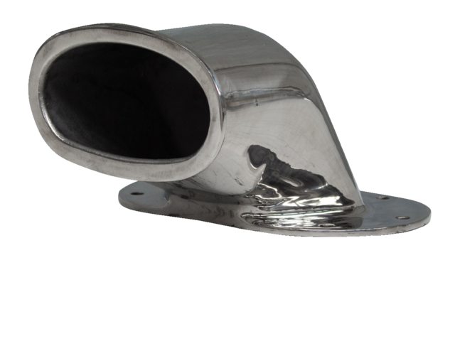 Savwinch, hawse pipe, stainless steel AISI 316, 168 mm x 100 mm (5035)