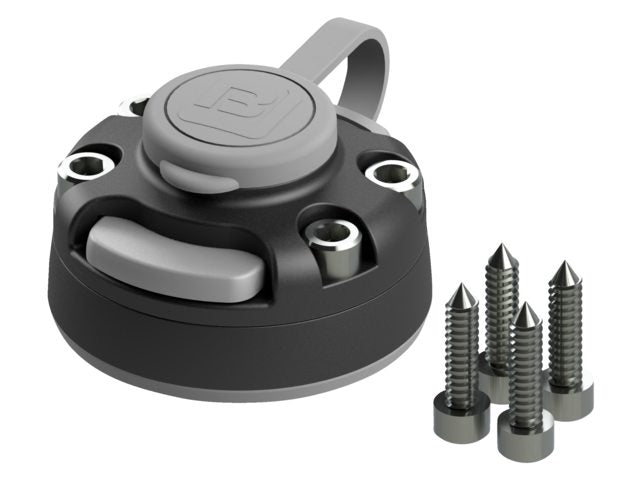Borika, mounting base stainless steel AISI 304, 63 mm x 41 mm (01.01.002.02.01)