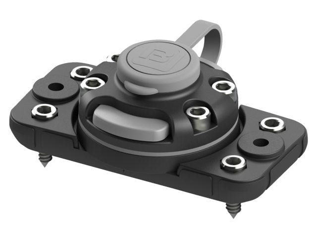 Borika, mounting base stainless steel AISI 304, 110 x 53 x 41 mm (01.01.003.03.01)