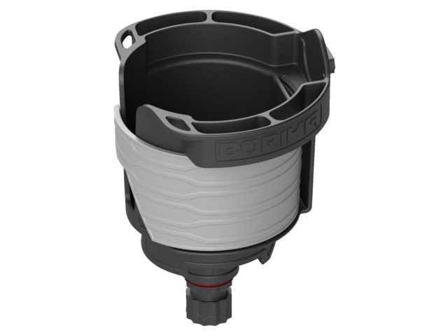 Borika, cup holder with storage functions, black/gray (01.07.011.02.11)