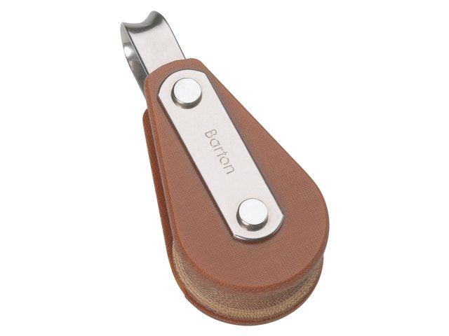 Barton, block tufnol with bow single sheave, 58 mm x 14 mm (T04110)