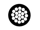 NauticPro.dk | Talamex, Stålwire 6mm 1x19 Hvid PVC Beklædning - 250 Meter
