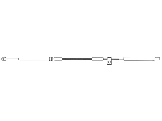 Ultraflex, steering cable, 8 mm x 4.59 m (40228J)