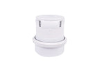 NauticPro.dk | Aqua Signal, AS 34 Top Hvid, LED, IP66/IP67/IP68, 12-24V, UV- og Havvandsbestandig, 2 Hullers Montering
