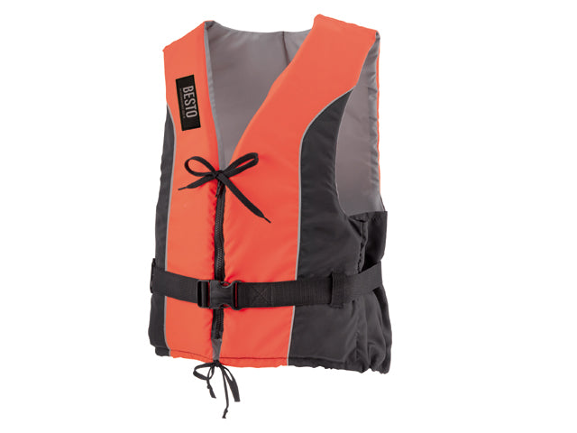 Besto, buoyancy aid, orange/black, XS
