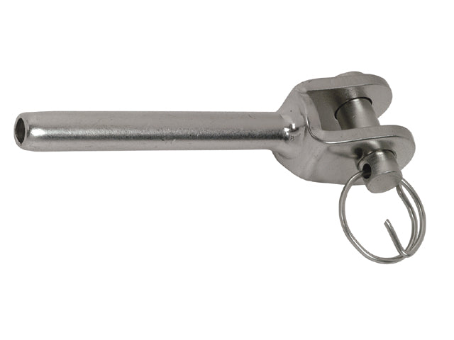 Talamex, fork terminal, stainless steel AISI 316, 5 mm x 88 mm