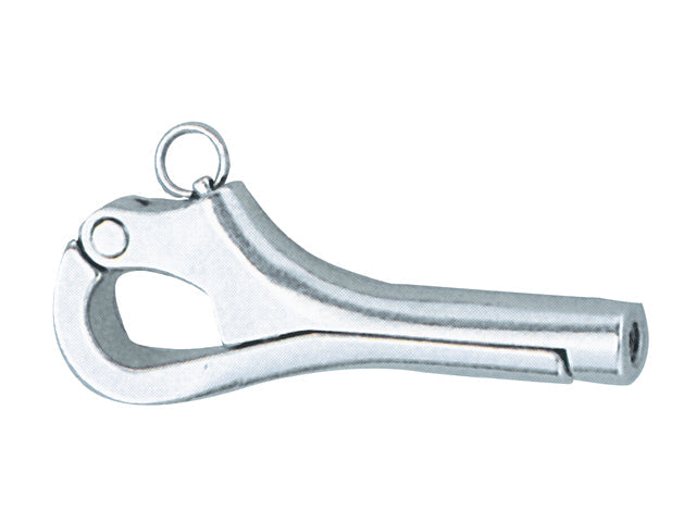 Talamex, pelican hook, stainless steel AISI 316, 12 mm x 73 mm