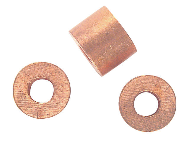 No branding, stop sleeve, copper, 3 in (ST2-4), 10 pcs