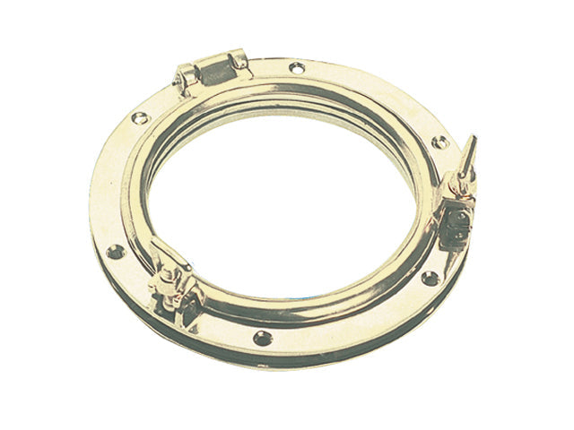 Foresti & Suardi, porthole in brass, 182 mm (8B.12.L)