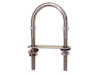NauticPro.dk | Talamex, U-bolt 10x90 mm (1stk), SS AISI 304, enkelt base