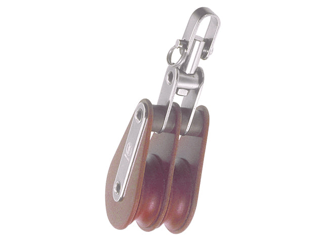 HYE, block double/swivel, 13 mm (33513)