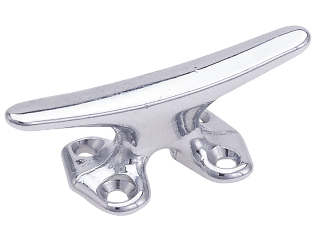 Foresti & Suardi, base cleat, chrome-plated brass, 50 mm (34D.C), 5 pcs