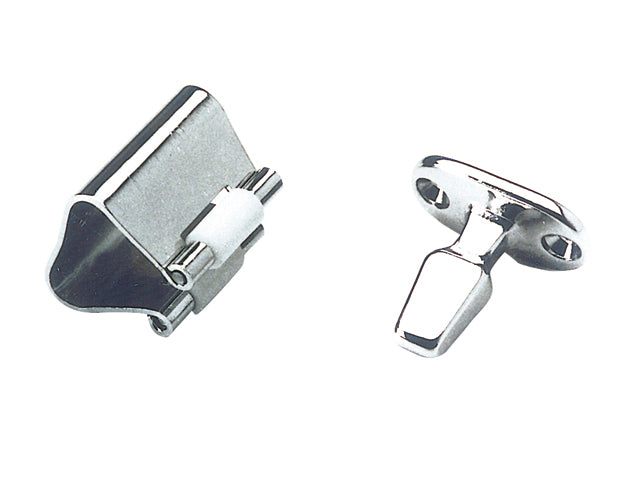 Talamex, snap lock, brass chrome-plated, 28 mm