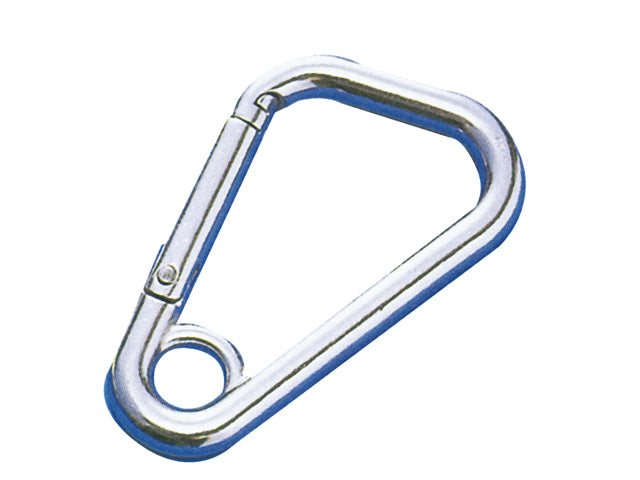 Talamex, hook with eye, stainless steel AISI 316, 10 mm x 100 mm