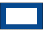 NauticPro.dk | Talamex, Signalflag P 30X36, International kode: Papa, Engelsk kode: Peter, 1 stk