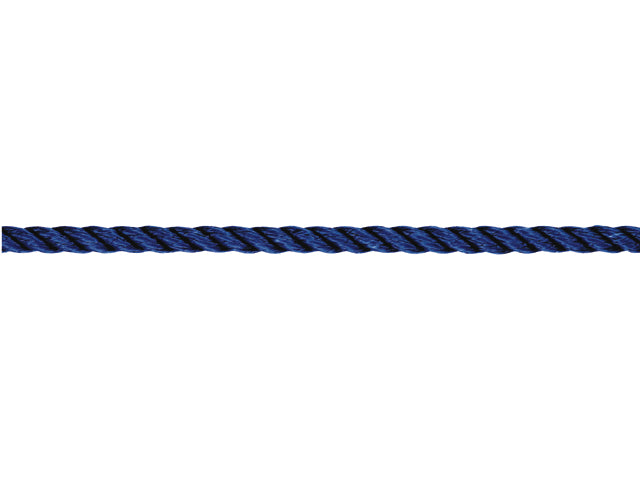 Talamex, 3-strand polypropylene rope, 20 mm x 100 m, navy, 100 pcs