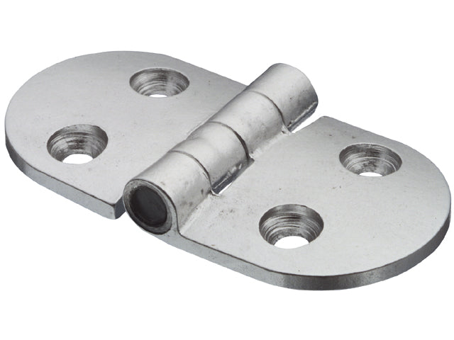 Pfeiffer, hinge, anodized aluminium, 75 x 40 mm (7820001)