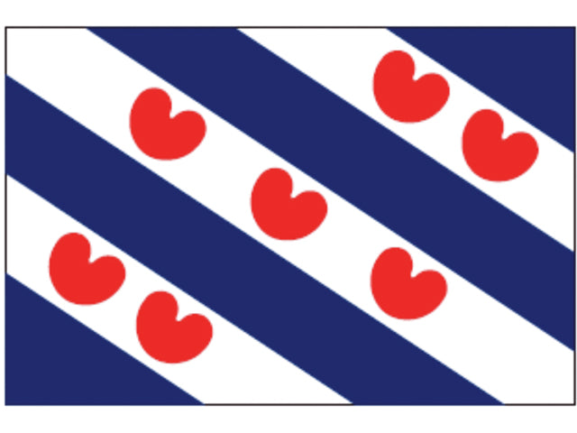 Talamex, Frisian flag, spun polyester, 20 x 30 cm