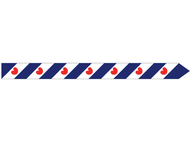 Talamex, streamer, spunpolyester, 400 cm x 30 cm