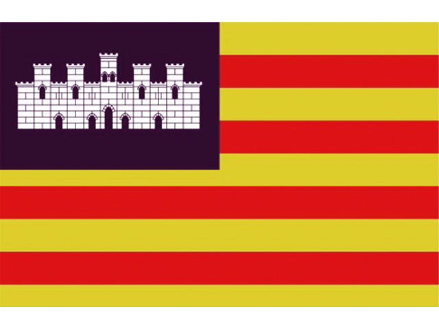 Talamex, Balearic Islands flag, spunpolyester, 20 x 30 cm