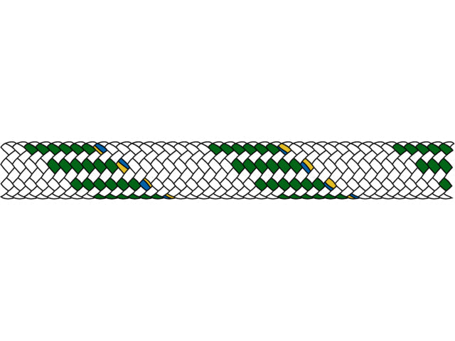Talamex, polyester sheet and halyard with Dyneema SK78, 12 mm x 200 m