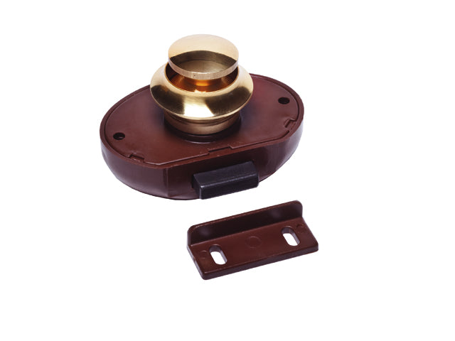 Foresti & Suardi, brass door handle, 19 mm (302.V+810.M)