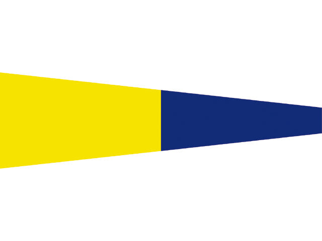 NauticPro.dk | Talamex, Signalflag nr. 5, 30x36 cm