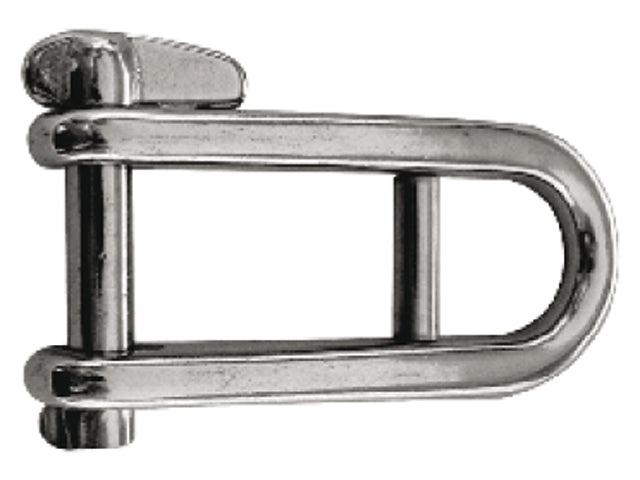 Talamex, key pin shackle with pin, stainless steel AISI 316, 6 mm x 48 mm