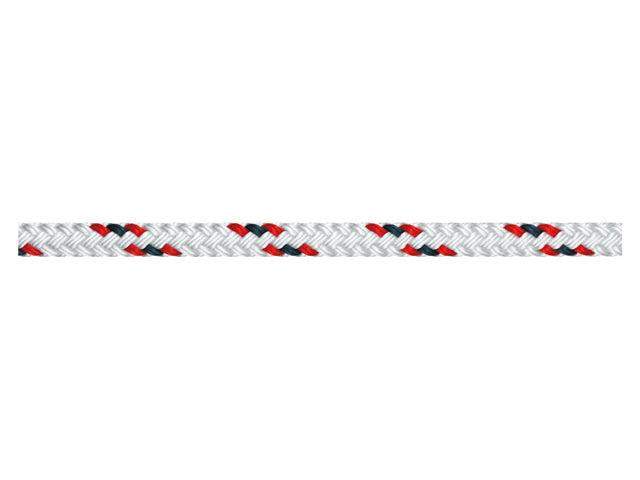 Talamex, allround line, white/red, 8 mm x 200 m