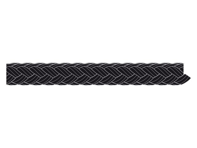 Talamex, braided polypropylene, 1.5 mm x 100 m, black