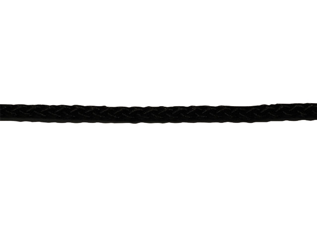 Talamex, flag line, black, 8 mm x 10 m