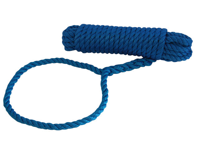 Talamex, mooring rope polypropylene, blue, 10 mm x 10 m