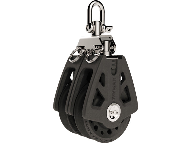 Lewmar, double block, 60 mm (29926002BK)
