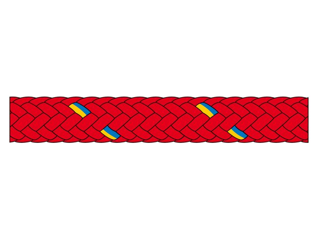 Talamex, cruising line, 10 mm x 200 m, red