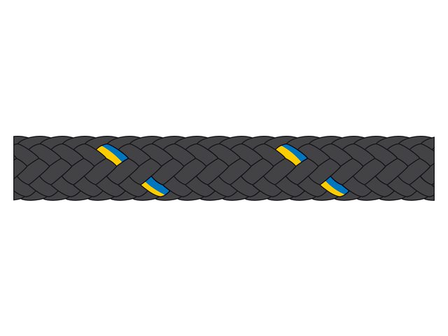 Talamex, cruising line, polyester, 6 mm x 200 m