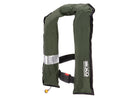 NauticPro.dk | Besto, Oppustelig Fisherman Redningsvest 165N, Grøn, Manuel, 40+kg, 3D-Design, Skridtstrop, ISO 12402-3 Godkendt, United Moulders MK5 System, 31-33g CO2 Cylinder