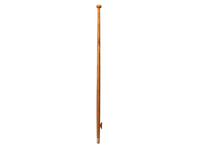 Eude, teak flagpole, 125 cm x 25 mm (AMBX125T15)