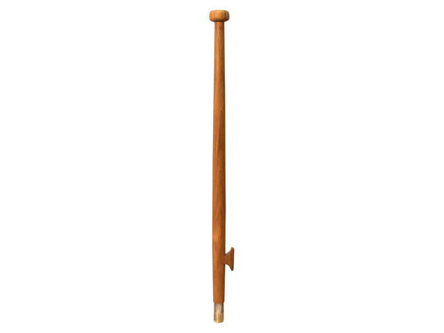Eude, teak flagpole, 75 cm x 25 mm (AMBX075T15)