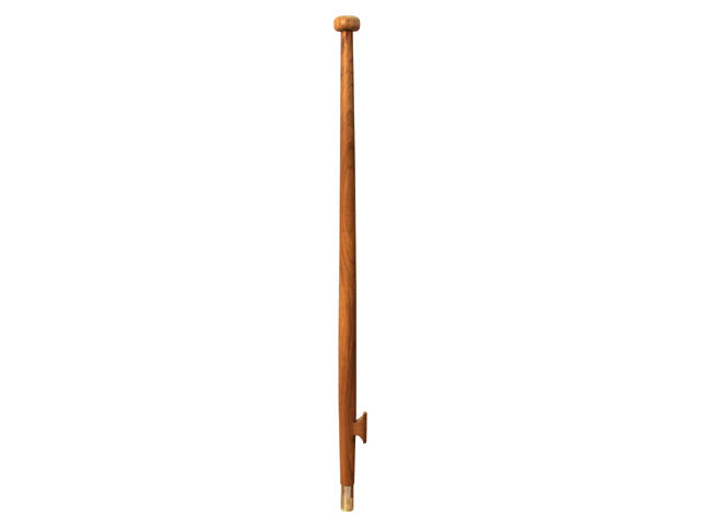 Eude, flagpole in teak, 90 cm x 25 mm (AMBX090T15)