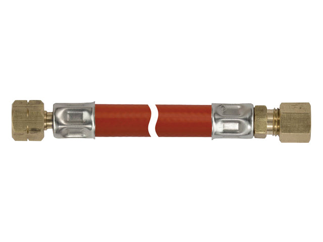 Talamex, rubber gas hose, 80 cm