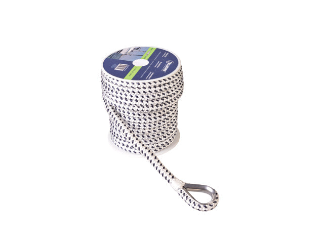 Talamex, anchor line braided polyester, 16 mm x 40 m