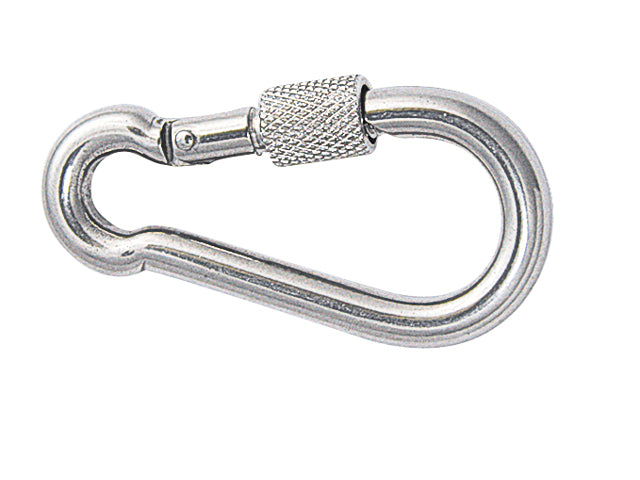 Talamex, hook with screw, stainless steel AISI 316, 10 mm x 100 mm