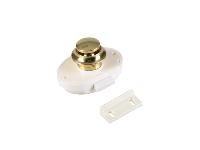Foresti & Suardi, door handle brass, 70 mm x 45 mm, (301.V+810.B)